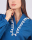 Blue Blossom Blouse