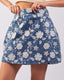 Blue Garden Skirt