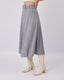 Light Blue And Beige Plaid Skirt