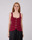 Burgundy Top Gold Buttons