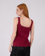 Burgundy Top Gold Buttons