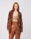 Camel Blouse Floral Print