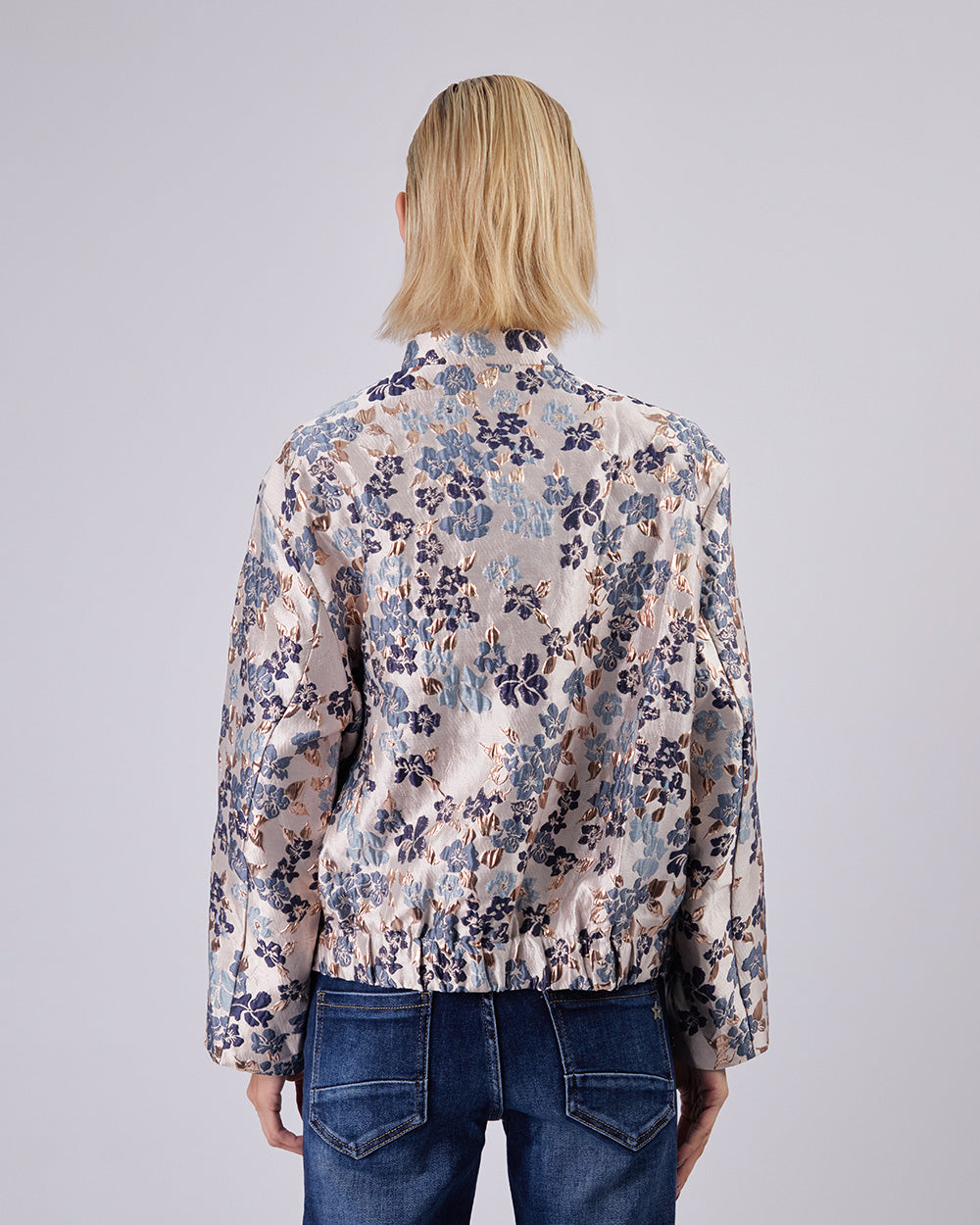 Beige Floral Jacket