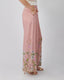 Pink Pants Floral Print