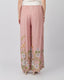 Pink Pants Floral Print