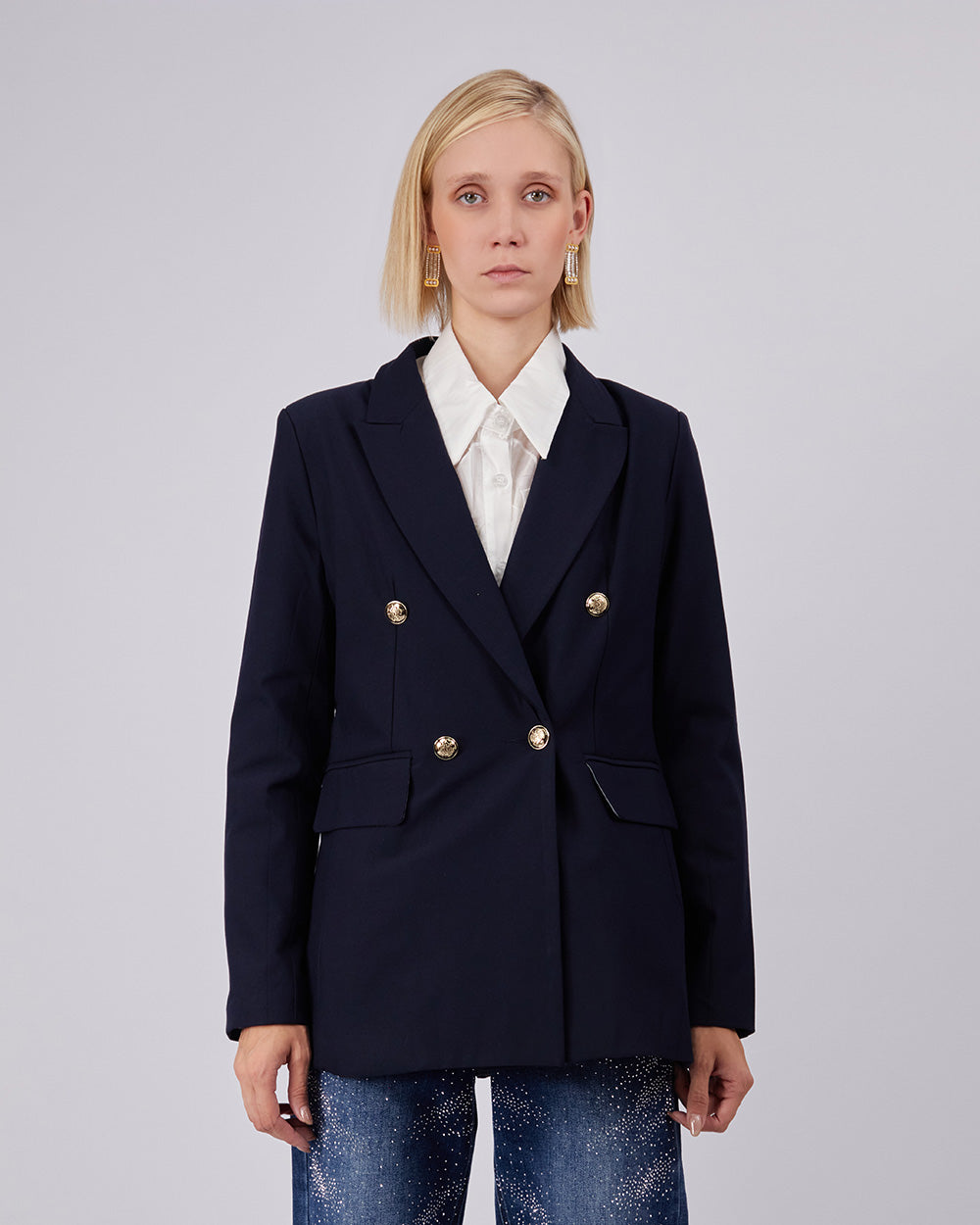 Navy Blue Victoria Blazer