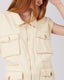 Beige Safai-Style Vest