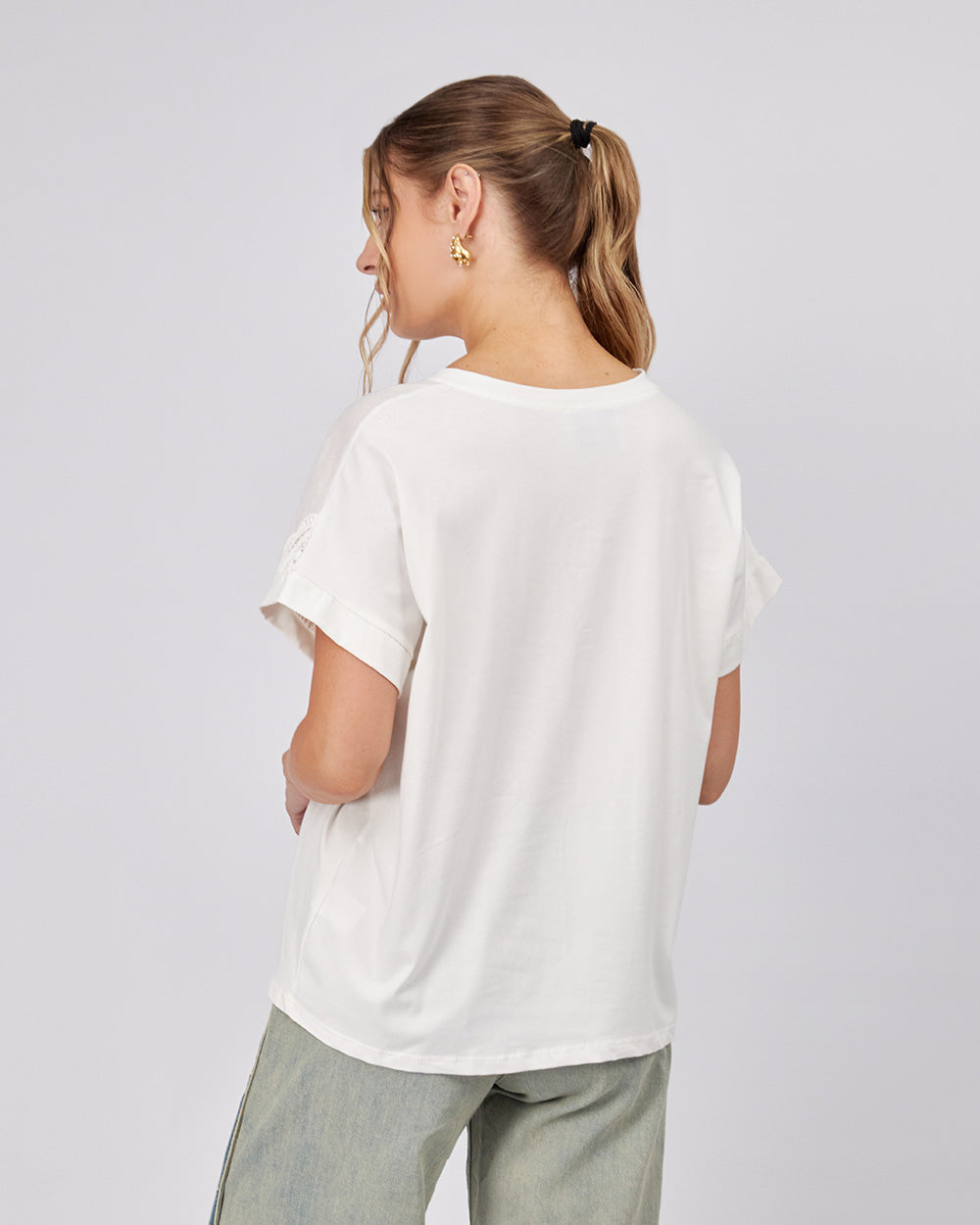 Pearl Polo Shirt Woven Pocket