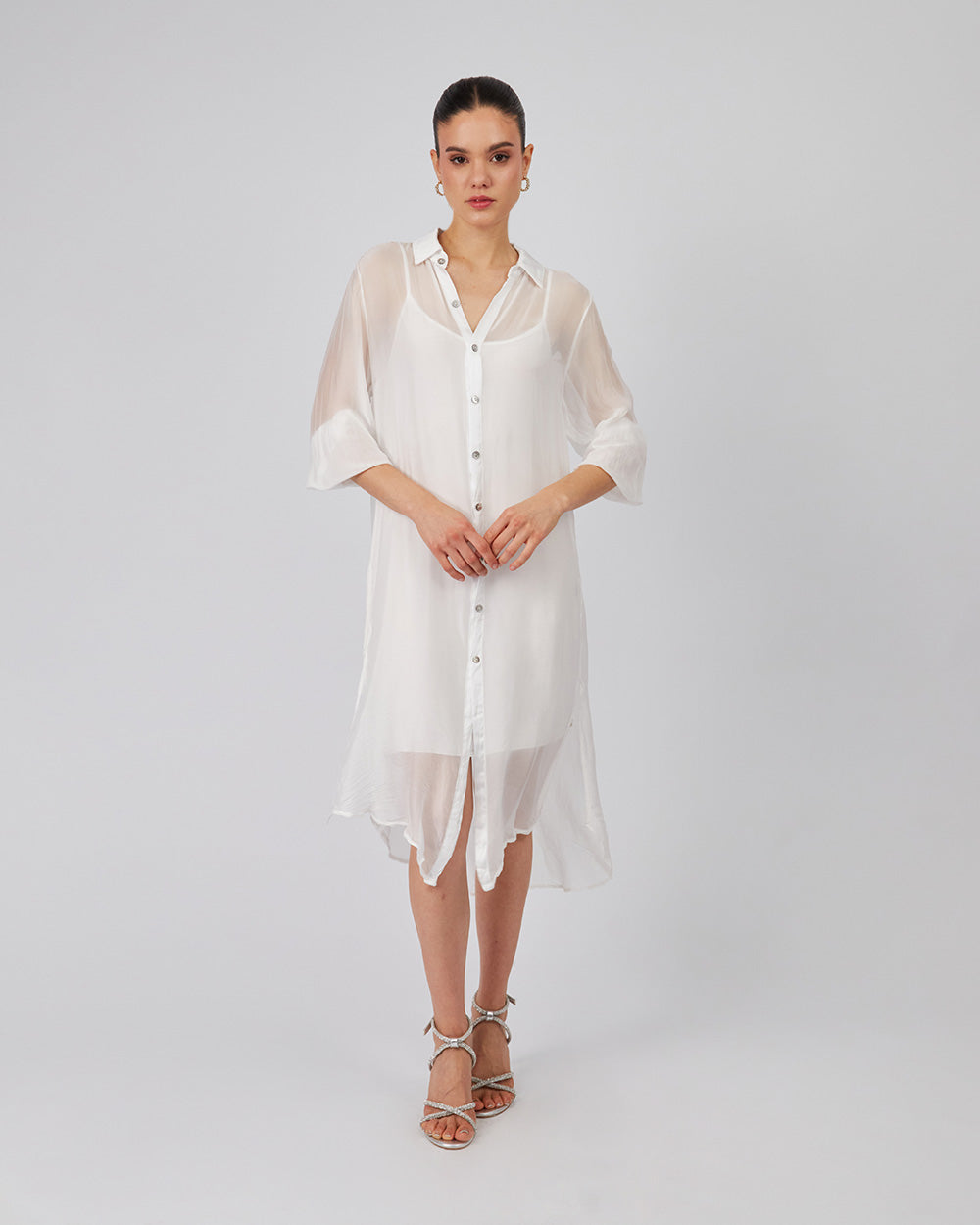 White Shirt Dress