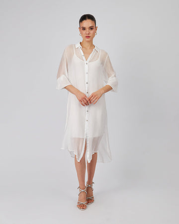 White Shirt Dress
