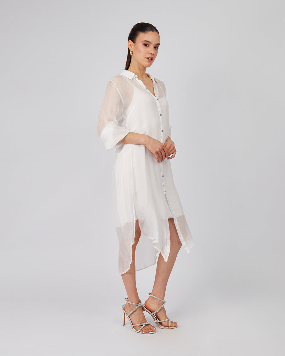 White Shirt Dress