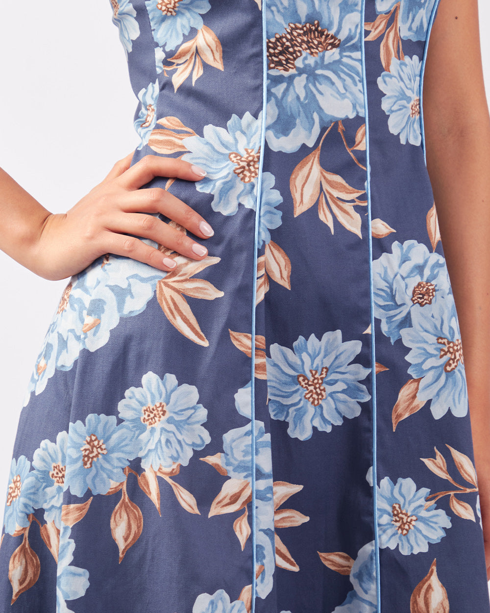 Blue Garden Dress