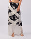 Black Floral Fringe