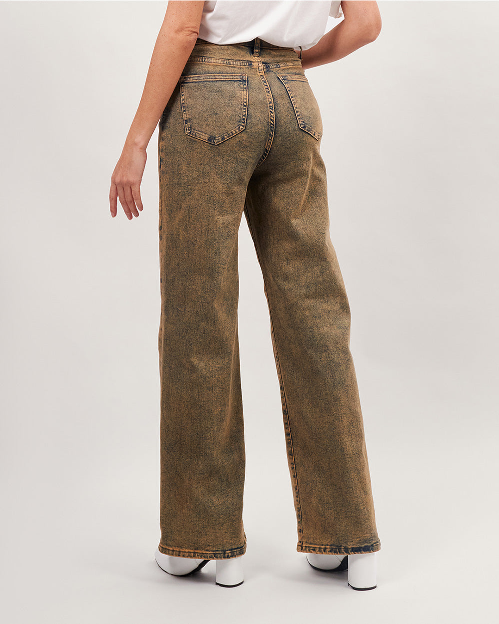 Blue Jeans With Belt
