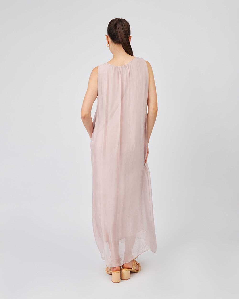 Rosewood Dress With Ruffles