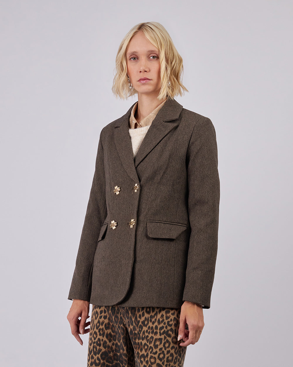 Chocolate Classic Blazer
