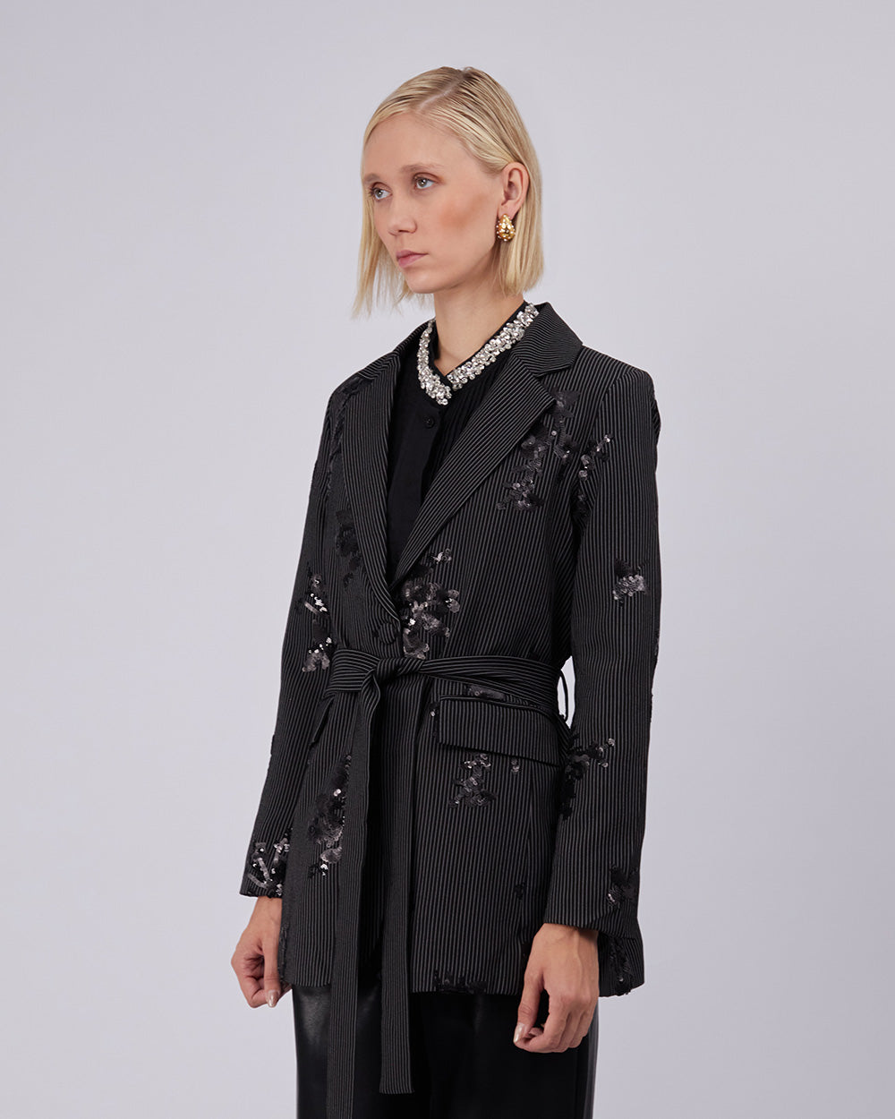 Black Sparkle Blazer