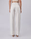 White Denim Pants