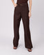 Brown Denim Pants Wide Leg