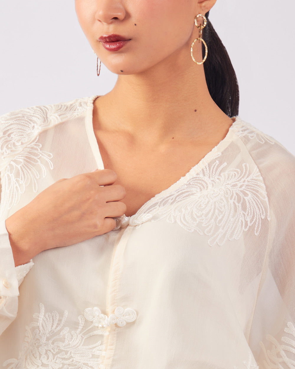 Pearl Luxe Blouse