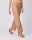 Beige Trousers Vegan Leather
