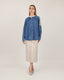 Ivory Long Skirt Pockets