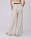 Taupe Trousers With Pockets And Belt
