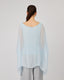 Light Blue Blouse Wide Sleeves