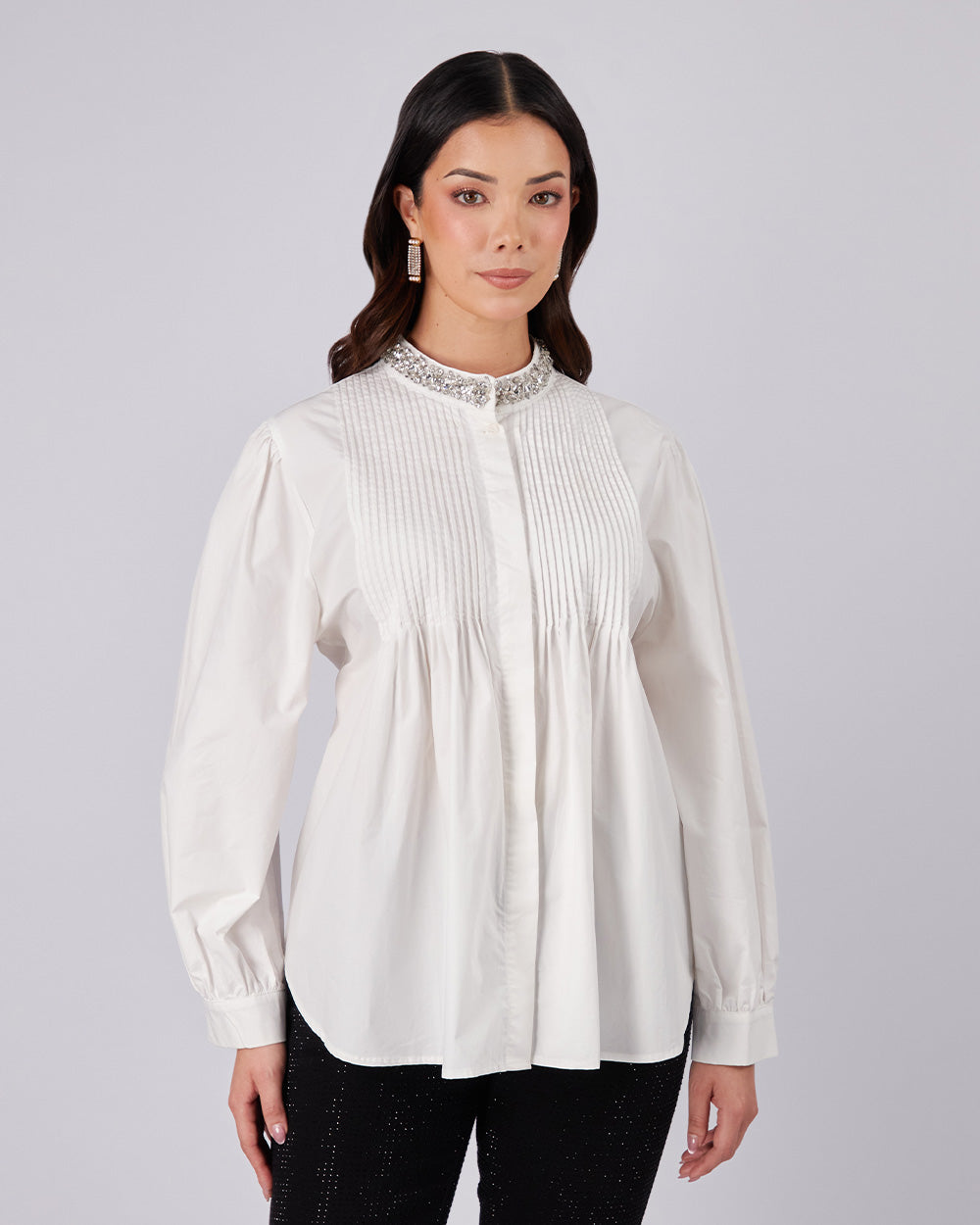 White Blouse Beadwork