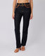 Blue Denim Pants Camel Trim