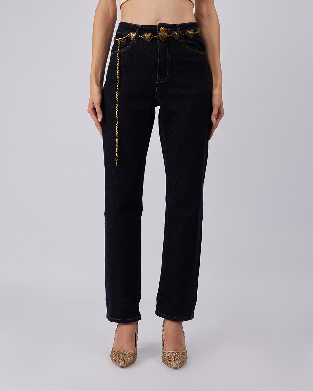 Blue Pants With Hearts