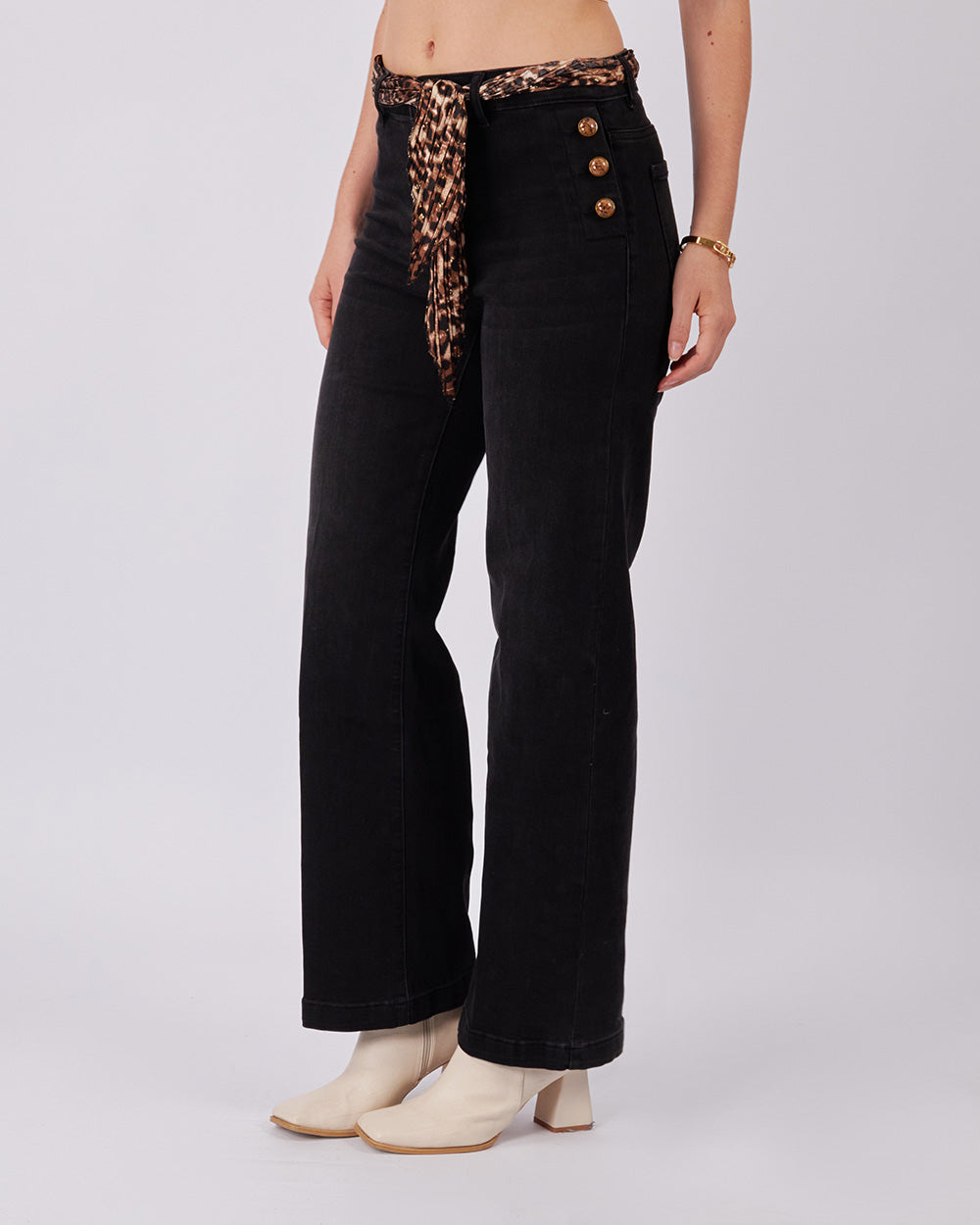 Graphite Denim Pants