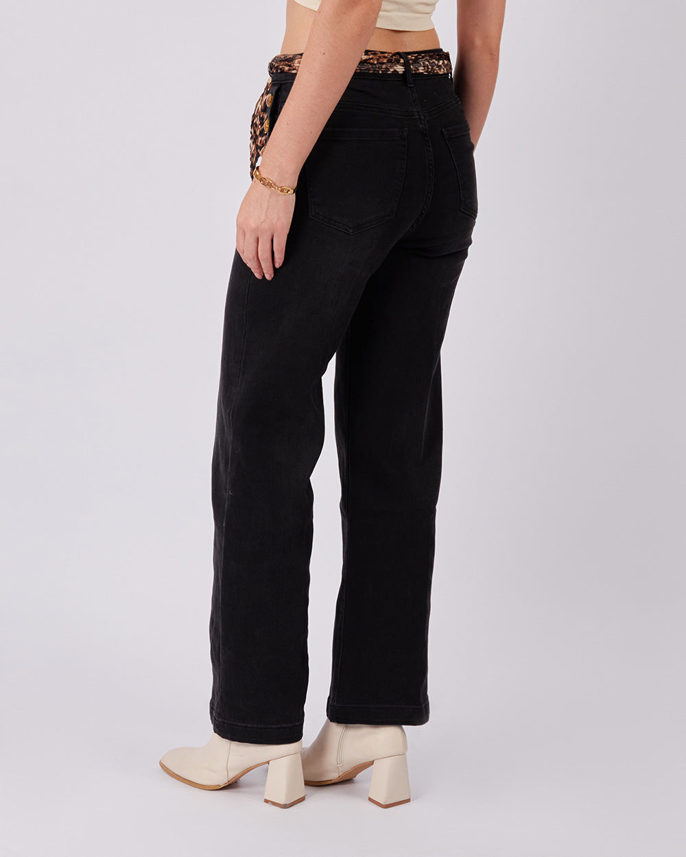 Graphite Denim Pants
