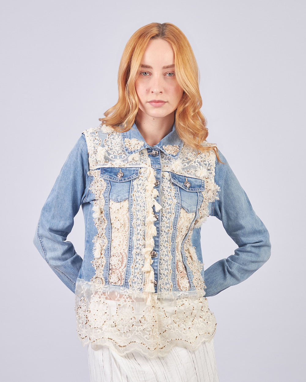 Blue Sakura Jacket