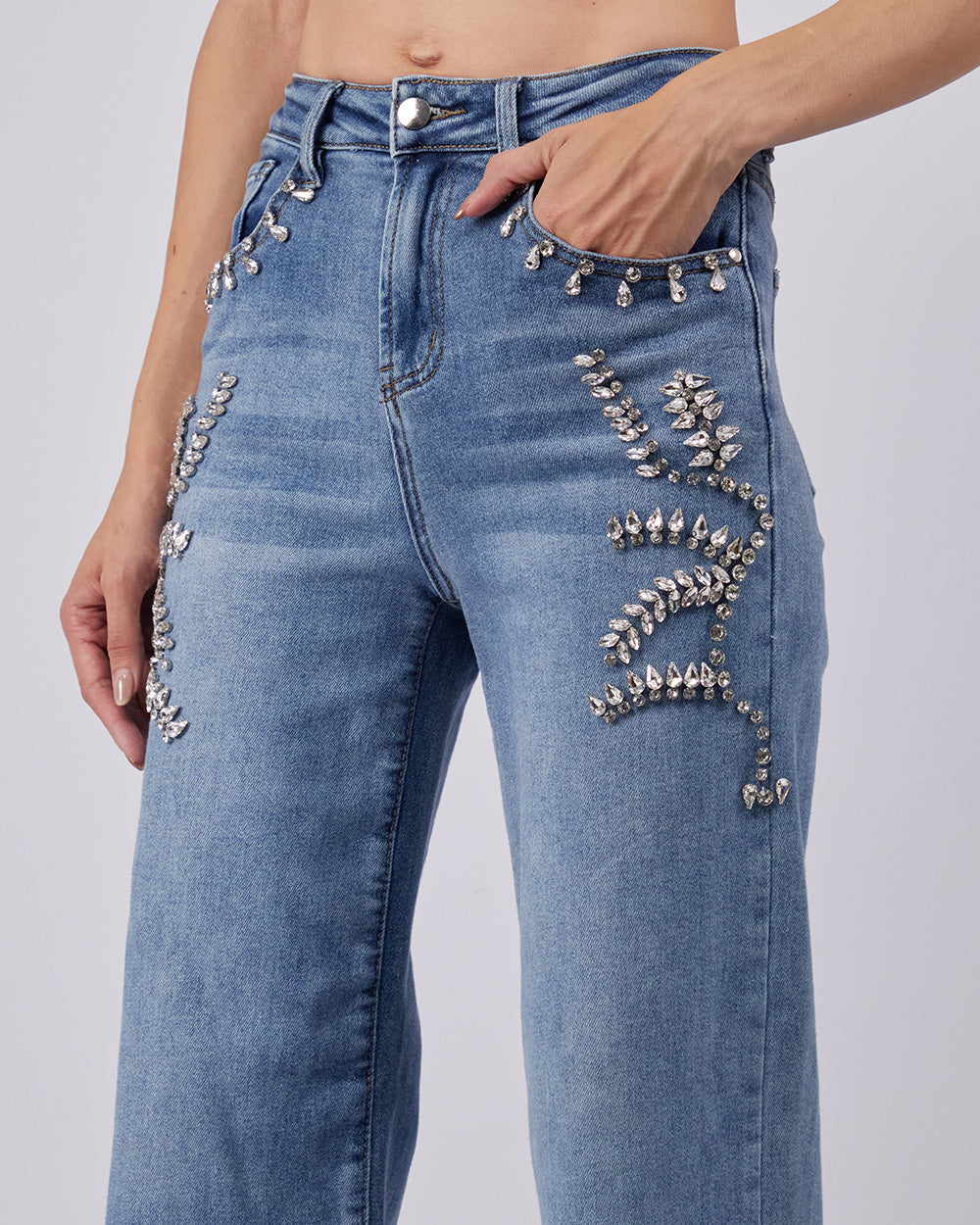 Light Blue Denim Pants