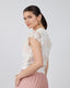 Knitted And Lace Top