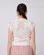 Knitted And Lace Top