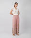 Knitted And Lace Top