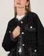 Black Gold Tweed Jacket