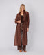 Brown Shirt Dress Rhinestones