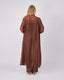 Brown Shirt Dress Rhinestones