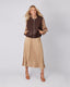 Chocolate Vest Elastic Waist