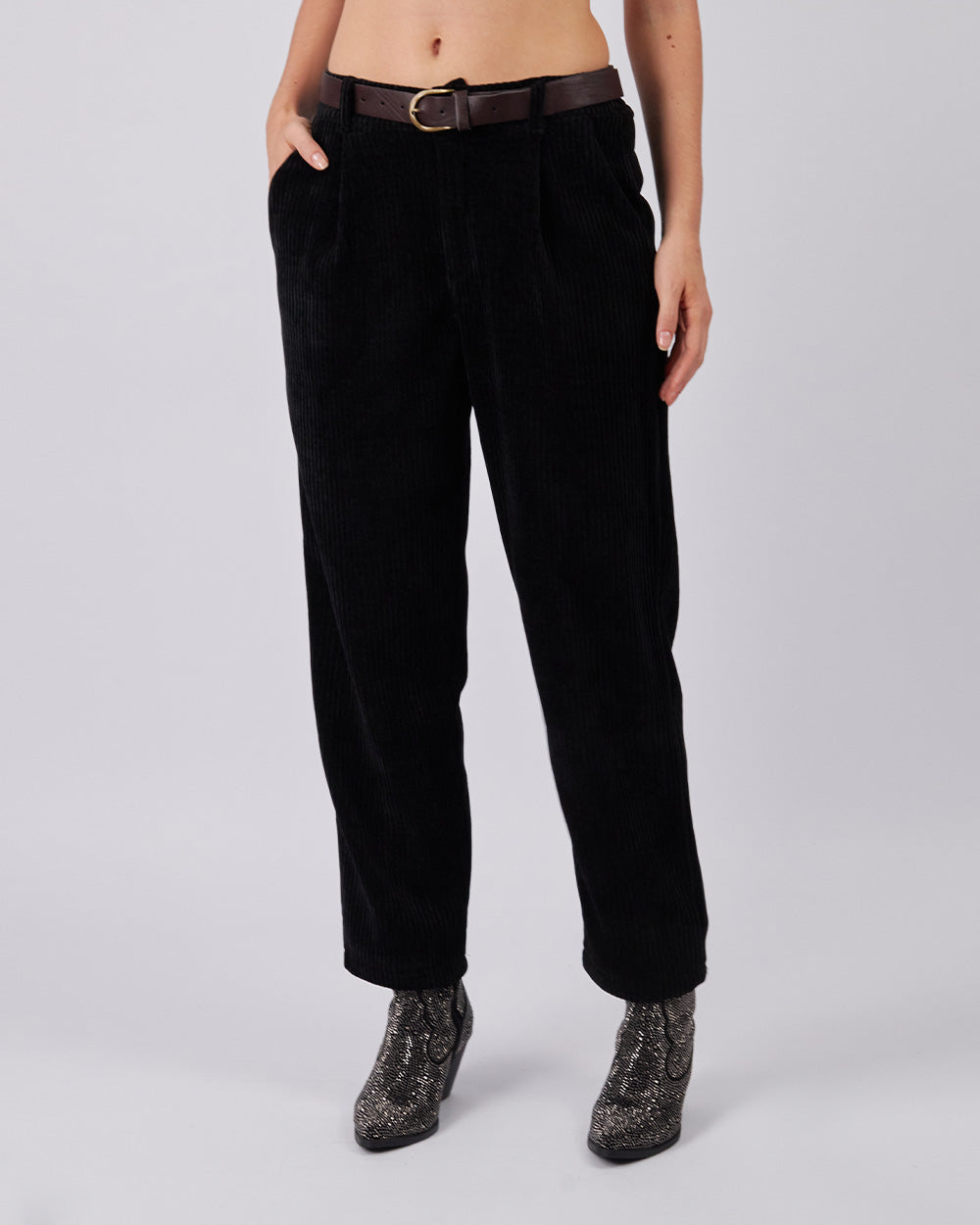Black Corduroy Pants