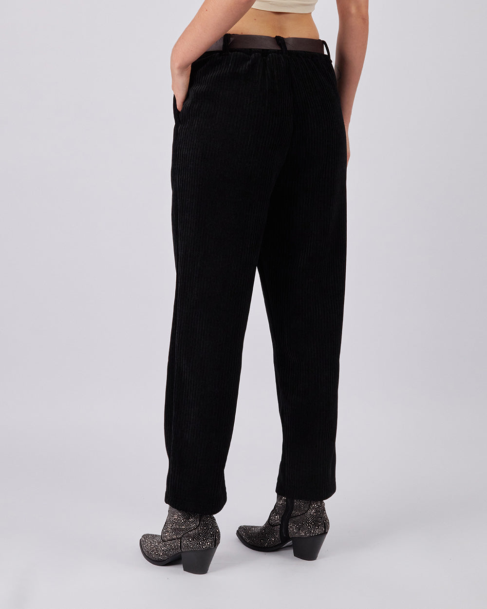 Black Corduroy Pants