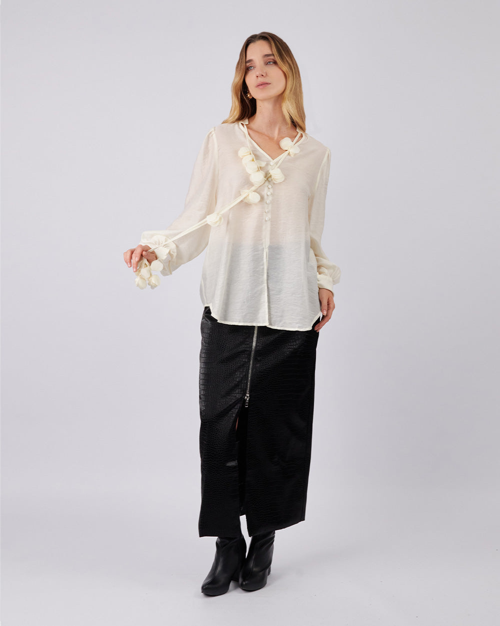 Butter Cream Blouse