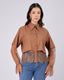 Camel Lace Shirt