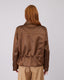 Chocolate High Neck Jacket