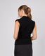 Black Crossover Top