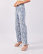 Light Blue Floral Pant