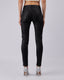 Black Snake Print Pants
